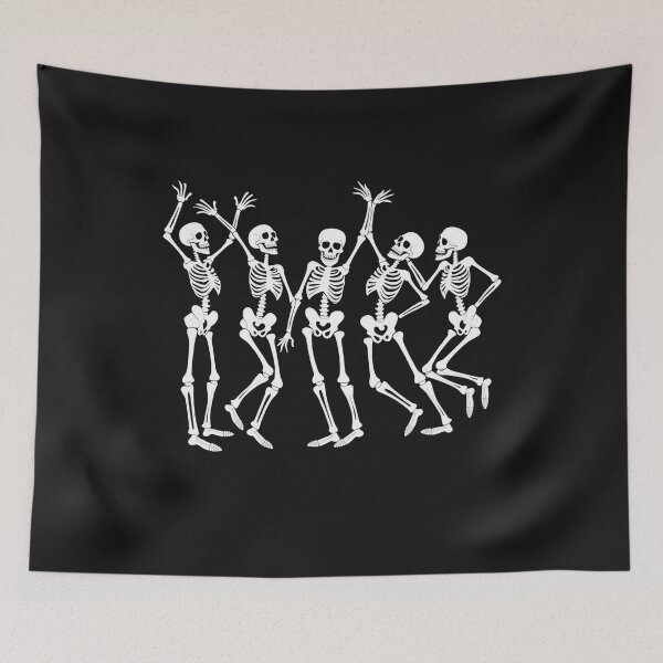 Item preview, funny 5 skeleton dancing designed and sold by GogoGrove.