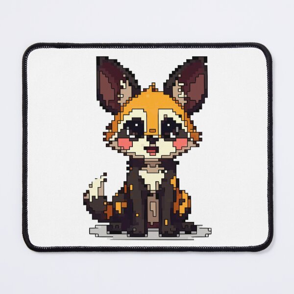 Item preview, Pixel African Wild Dog Vigor designed and sold by NaturePixel.