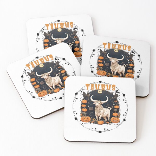 Artikelvorschau, Halloween Sternzeichen Stier entworfen und verkauft von IvonneDesigns.
