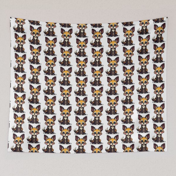 Item preview, Pixel African Wild Dog Vigor designed and sold by NaturePixel.
