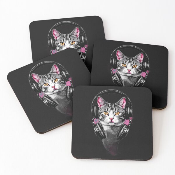 Item preview, cat headphone designed and sold by DahGrind.