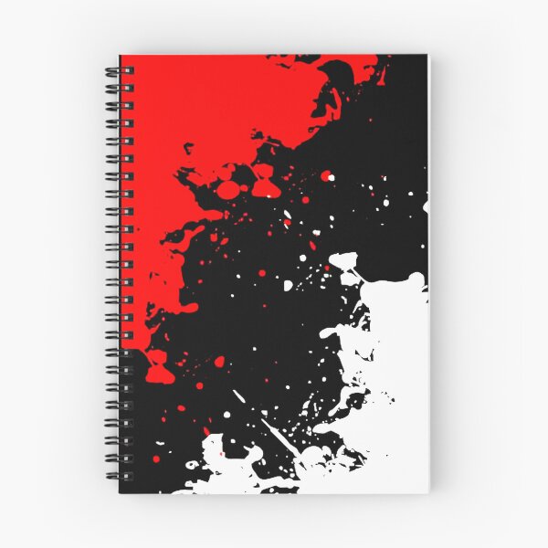 Item preview, Red/Black/White Splashes designed and sold by UZRWRLD .