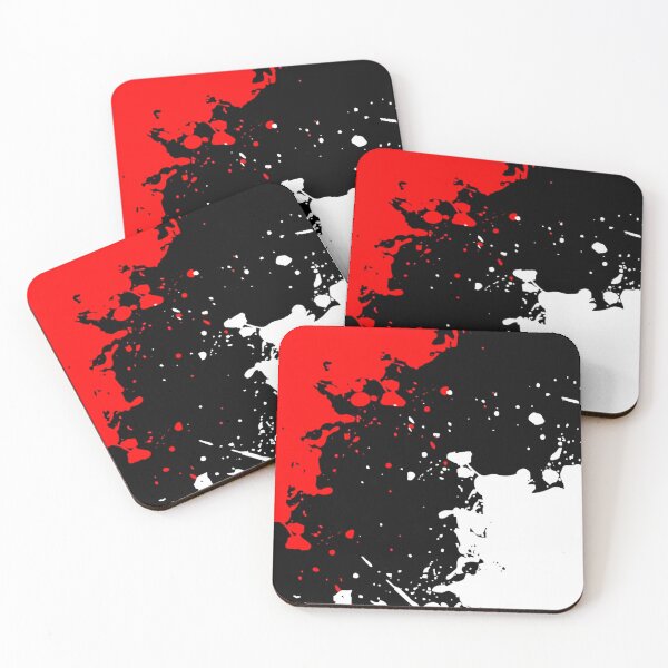 Item preview, Red/Black/White Splashes designed and sold by UZRWRLD .