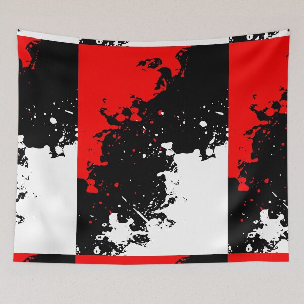 Item preview, Red/Black/White Splashes designed and sold by UZRWRLD .