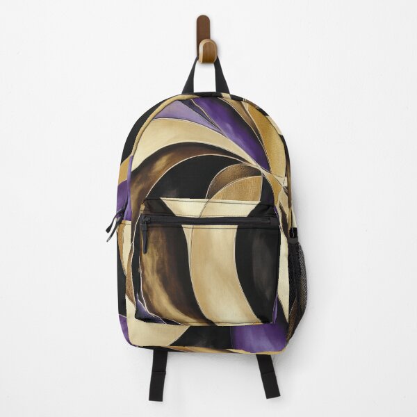Item preview, gold beige black purple designed and sold by OldSchool90s.