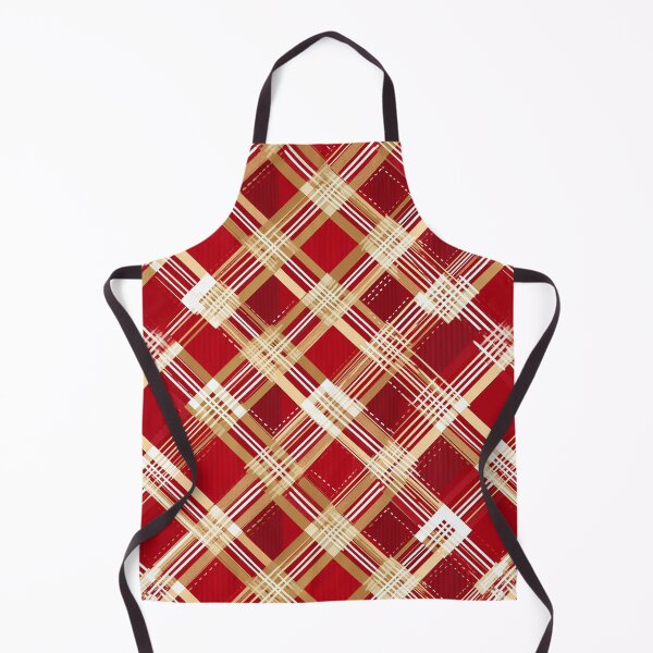 Item preview, Modern Diagonal Red and White Plaid Pattern. designed and sold by DesignHouse07.