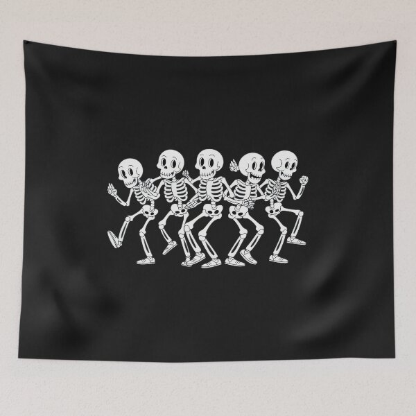 Item preview, funny five grateful dead skeleton designed and sold by GogoGrove.