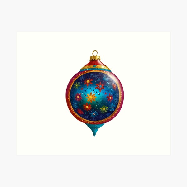Item preview, Old Fashioned Christmas Ornament 3 designed and sold by noisyduck.