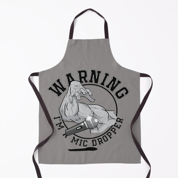 Item preview, I'm a Mic Dropper (Greyscale) designed and sold by JohnnyPraize.