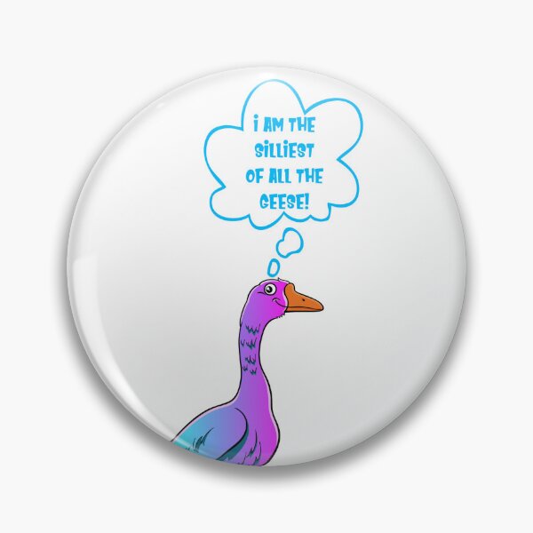 Item preview, Silliest of the Geese designed and sold by RMStickerCo.