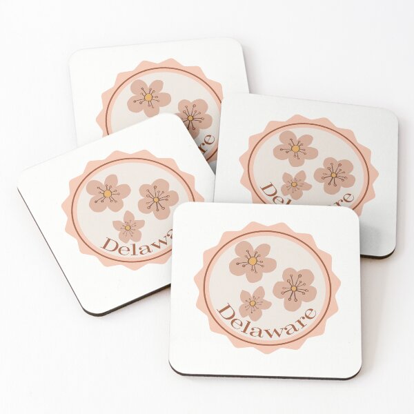 Item preview, Delaware State Flower Peach Blossom Classic T-shirt Sticker designed and sold by ThinkNature!.