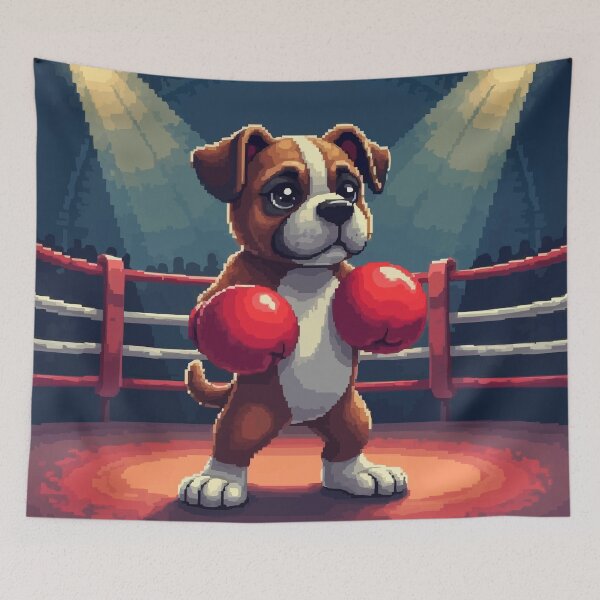 Item preview, Pixel Punch The Boxer in the Ring designed and sold by NaturePixel.