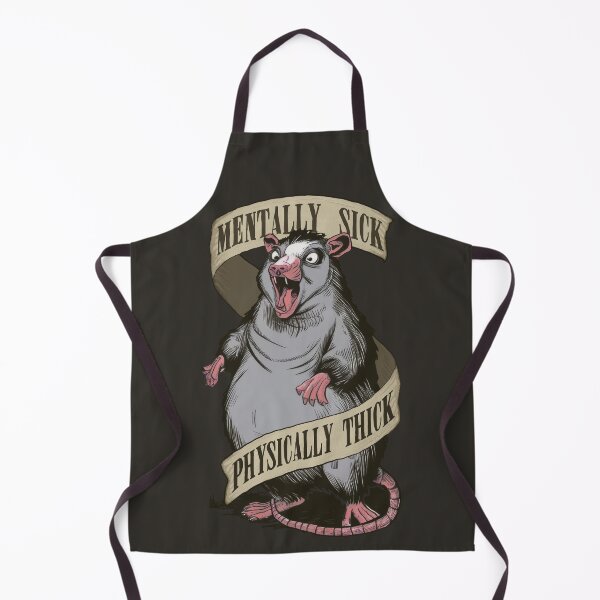 Item preview, Mentally Sick Physically Thick Possum designed and sold by Quirkmoji.