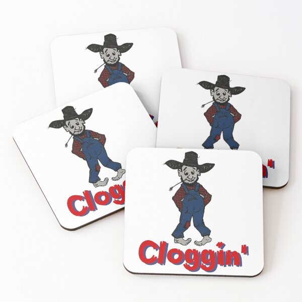 Item preview, Bigger Cloggin’ Hillbilly dancer clog dancing buck dancing clogging shirt designed and sold by cicadaadams.
