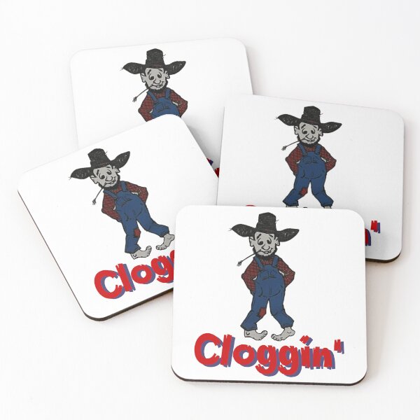 Item preview, Copy of Bigger more to right Cloggin’ Hillbilly dancer clog dancing buck dancing clogging shirt designed and sold by cicadaadams.