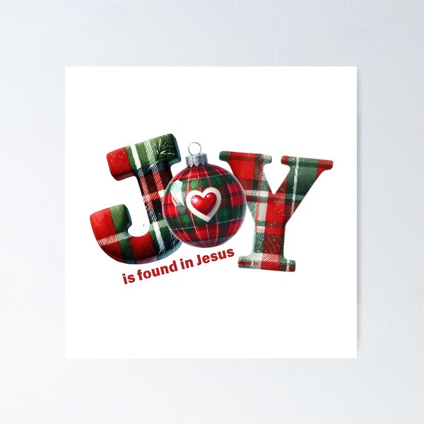 Item preview, Joy is Found in Jesus at Christmas and Always designed and sold by ANewGlory.