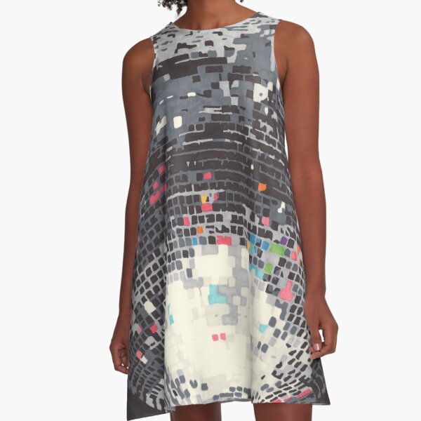 Disco A-Line Dress