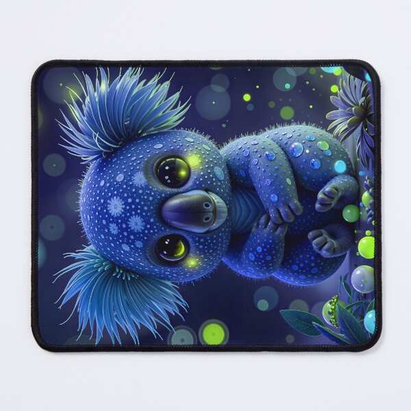 Item preview, Cute Blue Fantasy Koala Bear designed and sold by TheArtOfPat.