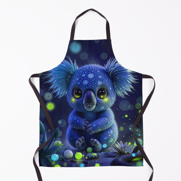 Item preview, Cute Blue Fantasy Koala Bear designed and sold by TheArtOfPat.