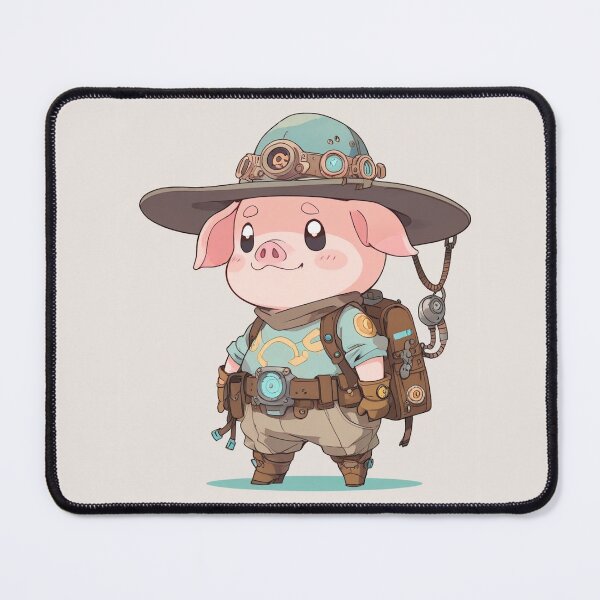 Item preview, Chibi Pig IT Support designed and sold by mukraker.
