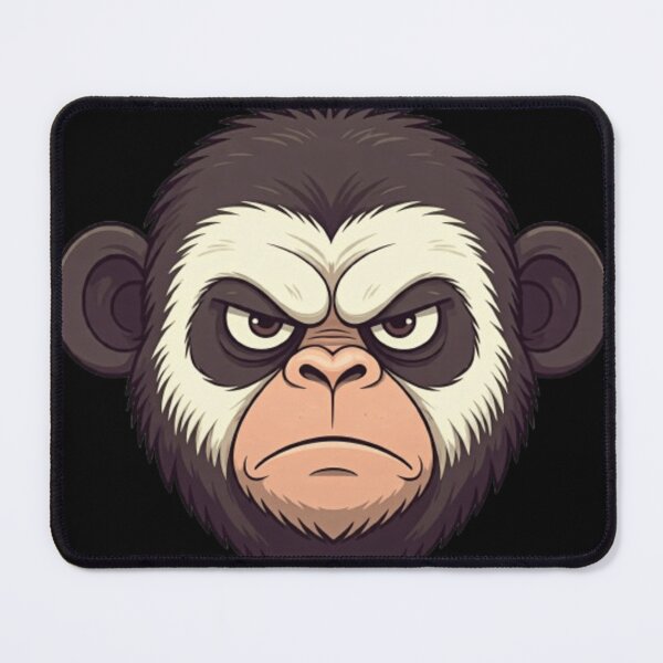Item preview, Grumpy Panda Monkey designed and sold by StickersRyous.