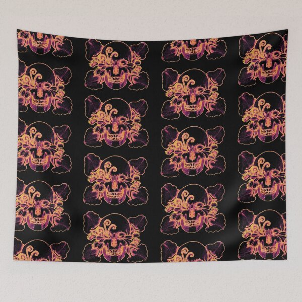 Item preview, Blacklight Carnivorous Plants and Skull designed and sold by Tippitiwichet.