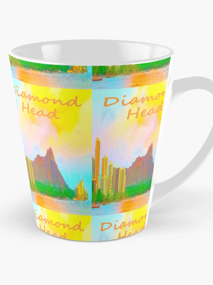 Thumbnail 1 of 4, Coffee Mug, Diamond Head In Color II designed and sold by R-F-B.