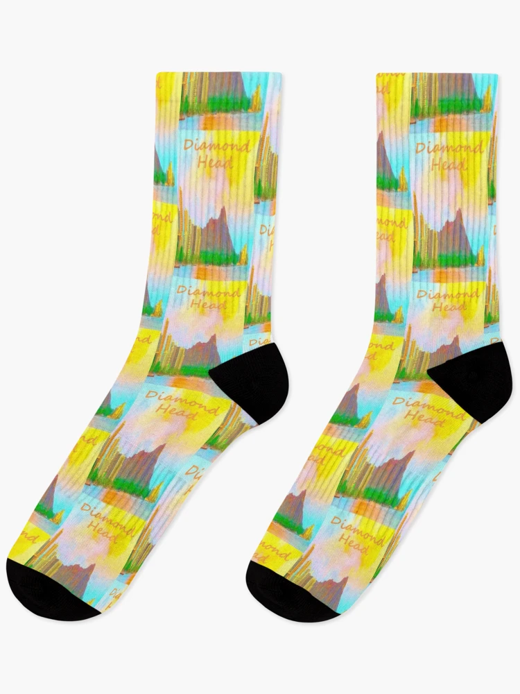 Thumbnail 1 of 5, Socks, Diamond Head In Color II designed and sold by R-F-B.