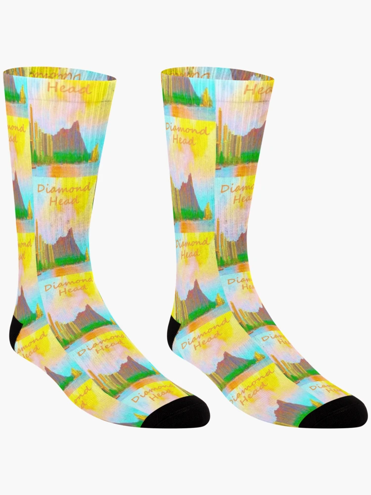 Thumbnail 3 of 5, Socks, Diamond Head In Color II designed and sold by R-F-B.