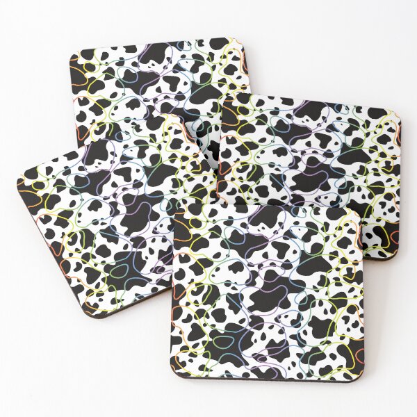 Item preview, Abstract Cow Print Rainbow designed and sold by TerzichCreative.