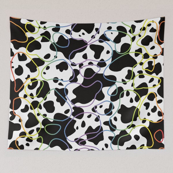 Item preview, Abstract Cow Print Rainbow designed and sold by TerzichCreative.