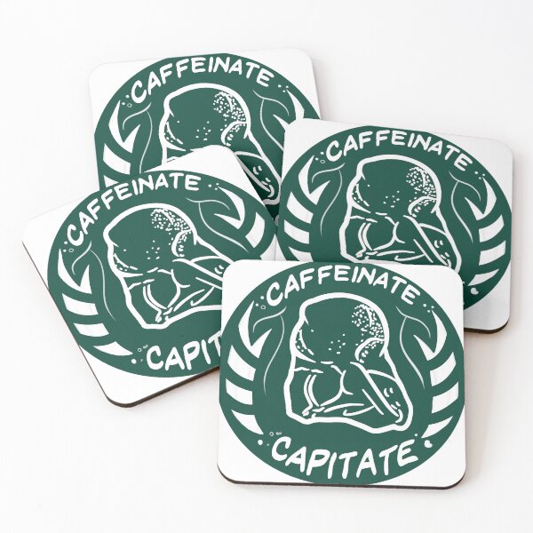Item preview, Caffeinate Capitate designed and sold by OnAnnaMist.