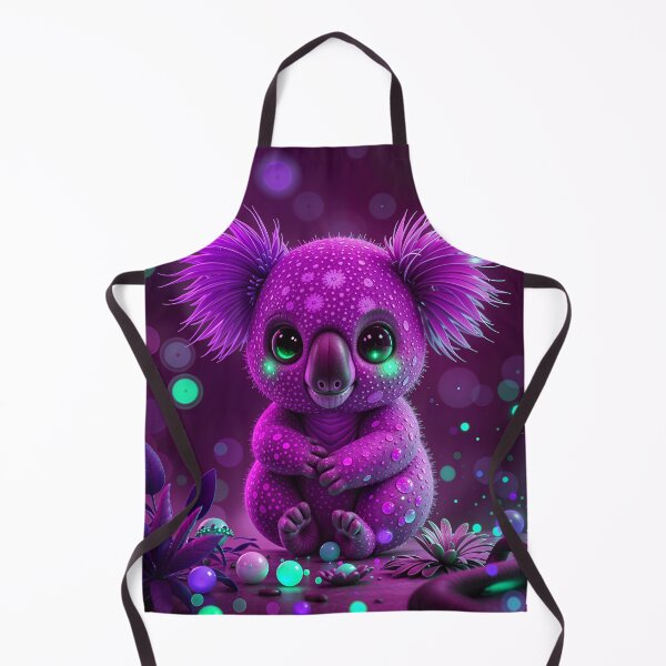 Item preview, Cute Purple Fantasy Koala Bear designed and sold by TheArtOfPat.