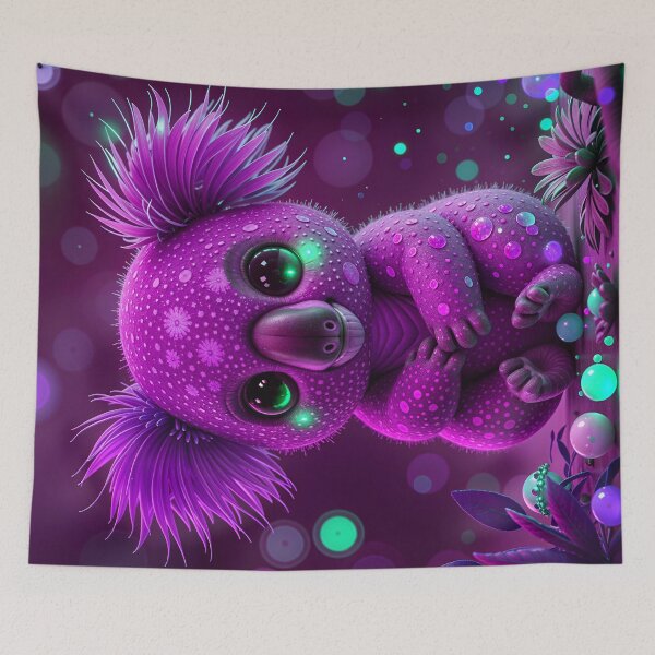 Item preview, Cute Purple Fantasy Koala Bear designed and sold by TheArtOfPat.