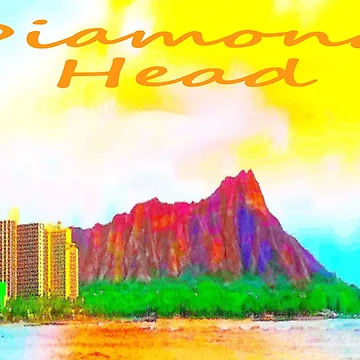 Artwork thumbnail, Diamond Head In Color IV by R-F-B