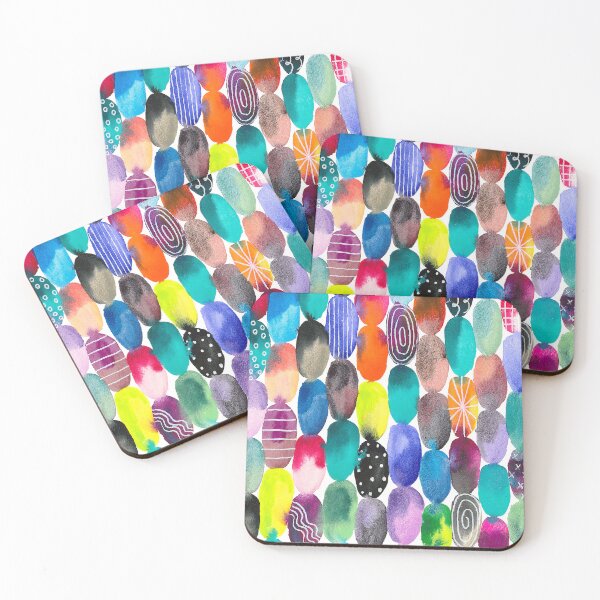 Item preview, Watercolor Blended Stripes designed and sold by ewartick1.