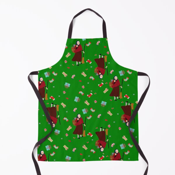 Item preview, ugly christmas witch befana green designed and sold by Gossip Rag.
