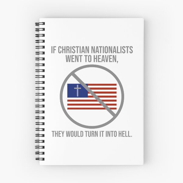 Item preview, If Christian nationalists went to heaven  designed and sold by Rachel the Artist .