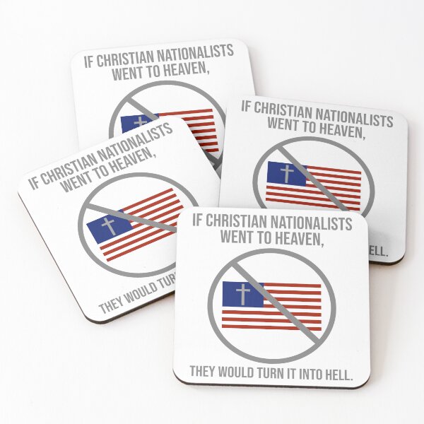 Item preview, If Christian nationalists went to heaven  designed and sold by Rachel the Artist .