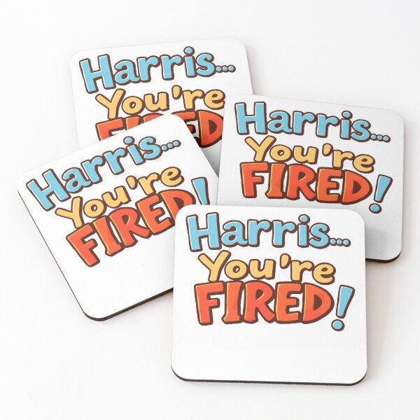 Item preview, Harris... You're Fired! designed and sold by duke818.