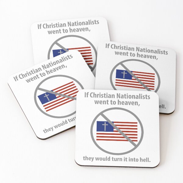 Item preview, If Christian nationalists went to heaven  designed and sold by Rachel the Artist .