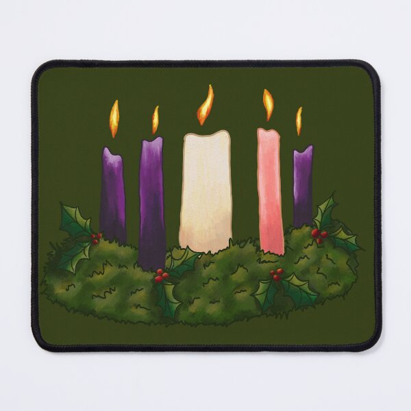 Item preview, advent wreath designed and sold by Cat and Kagagi.
