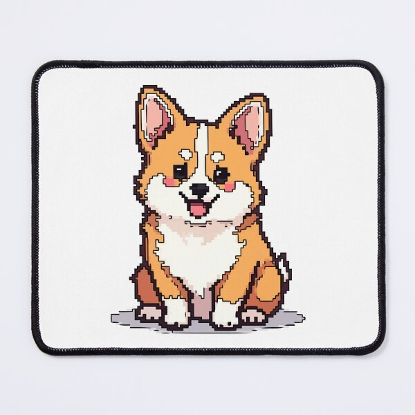 Item preview, Pixel Charm of the Pembroke Corgi designed and sold by NaturePixel.