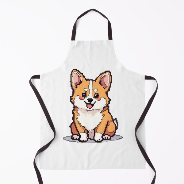 Item preview, Pixel Charm of the Pembroke Corgi designed and sold by NaturePixel.