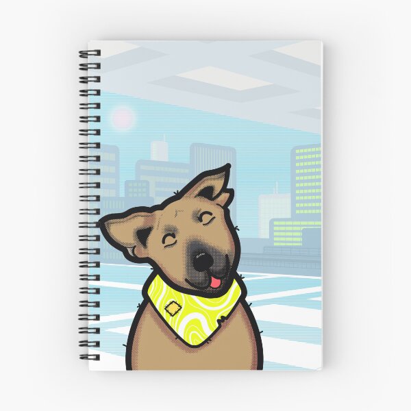 Item preview, Smile dog in the city life  designed and sold by tennstudio.