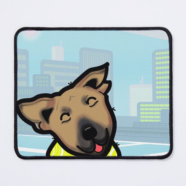 Item preview, Smile dog in the city life designed and sold by tennstudio.