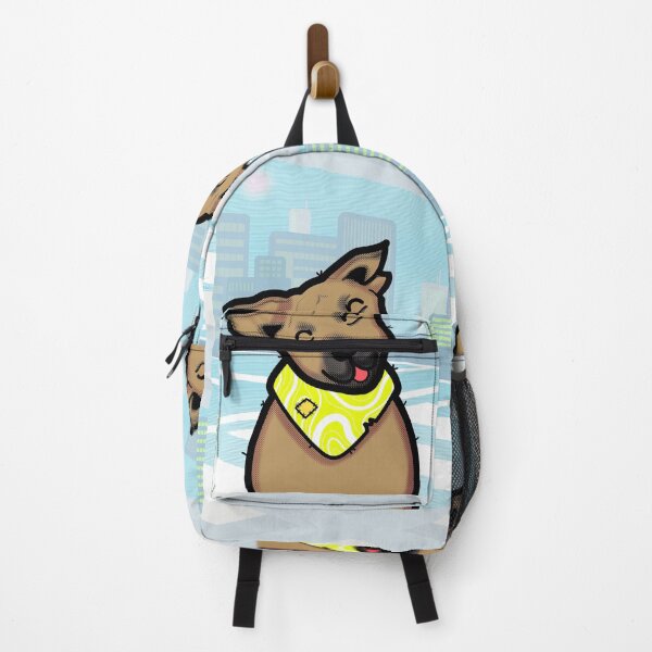 Item preview, Smile dog in the city life  designed and sold by tennstudio.
