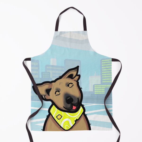 Item preview, Smile dog in the city life  designed and sold by tennstudio.