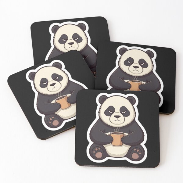 Item preview, Grumpy Panda Coffee designed and sold by StickersRyous.