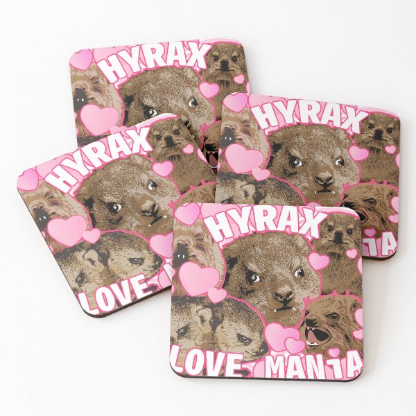 Item preview, Rock Hyrax Love Mania designed and sold by TonyWSmith.